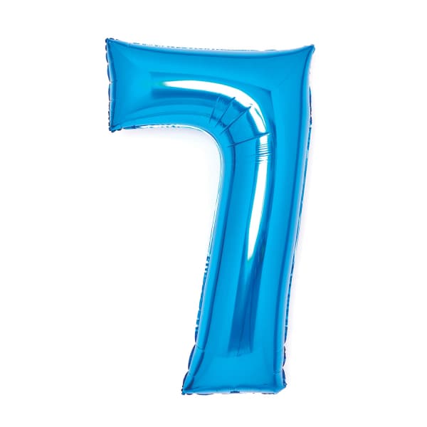 Plavi balon broj 7 1