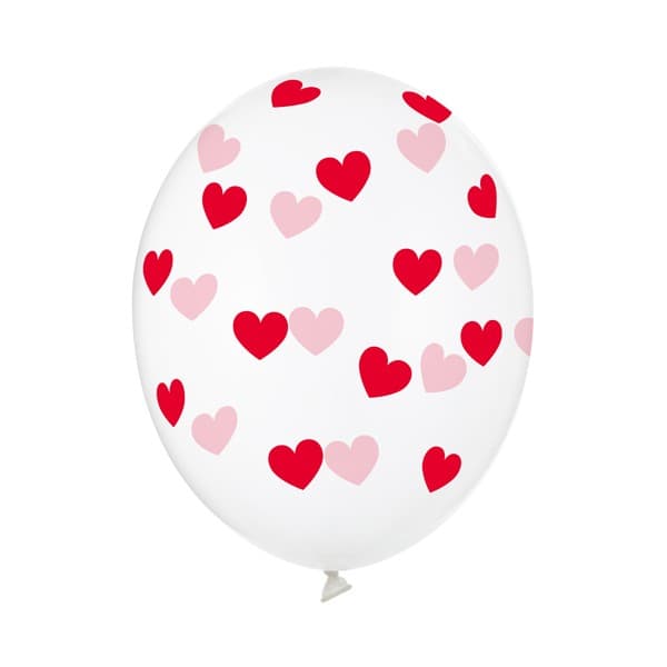 Providni balon sa crvenim srcima 1