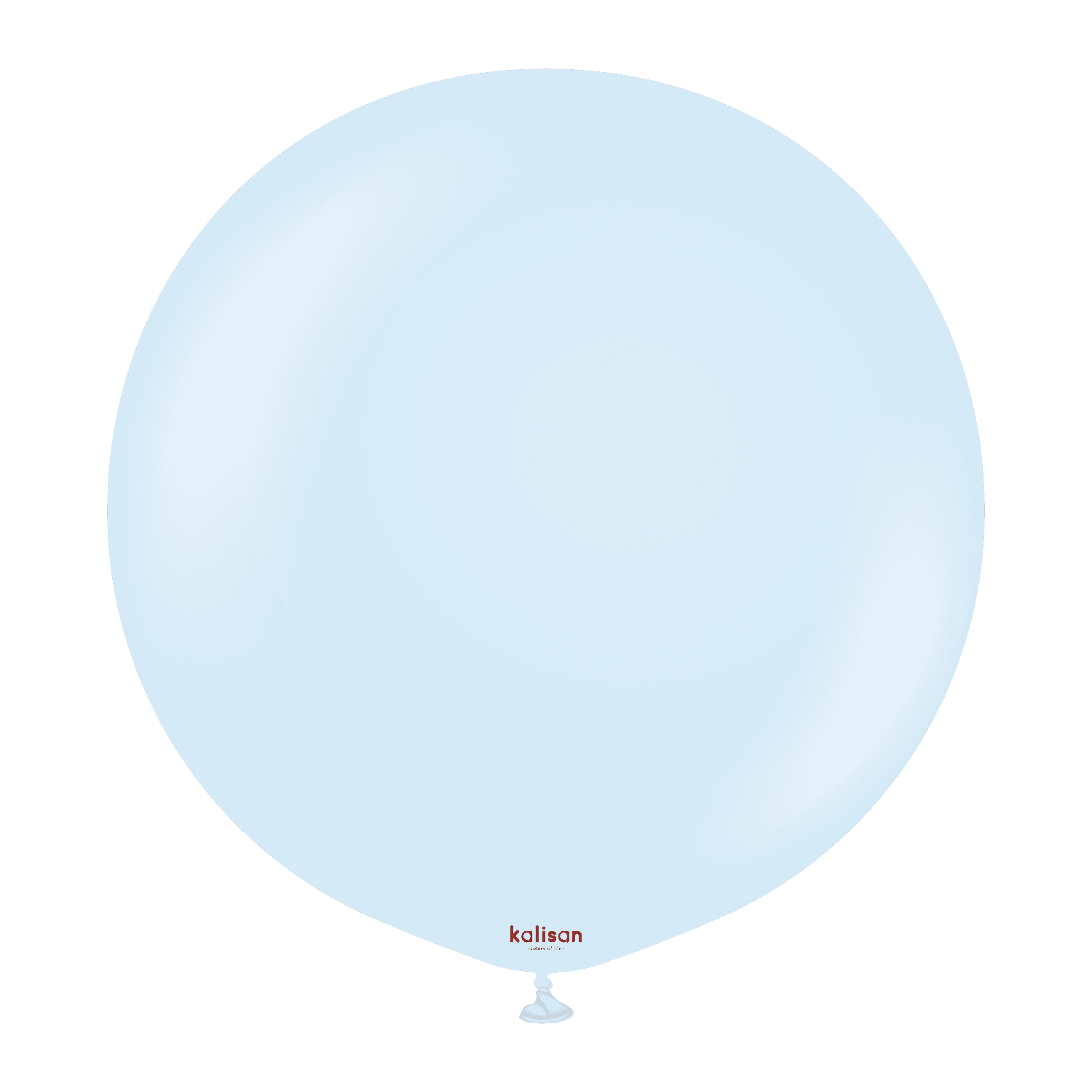 Balon Macaron baby blue 18" 1