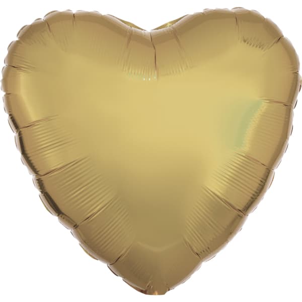 White gold balon u obliku srca 1