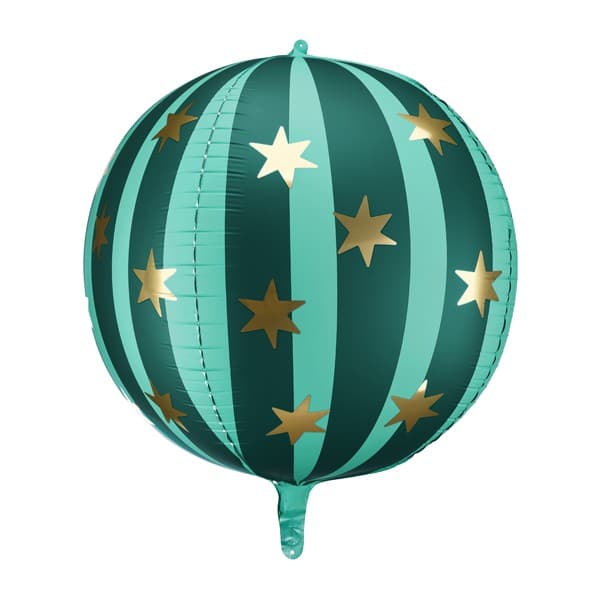 Balon zvjezdana lopta zelena 1