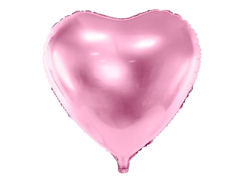 Balon srce svijetlo rozo 1