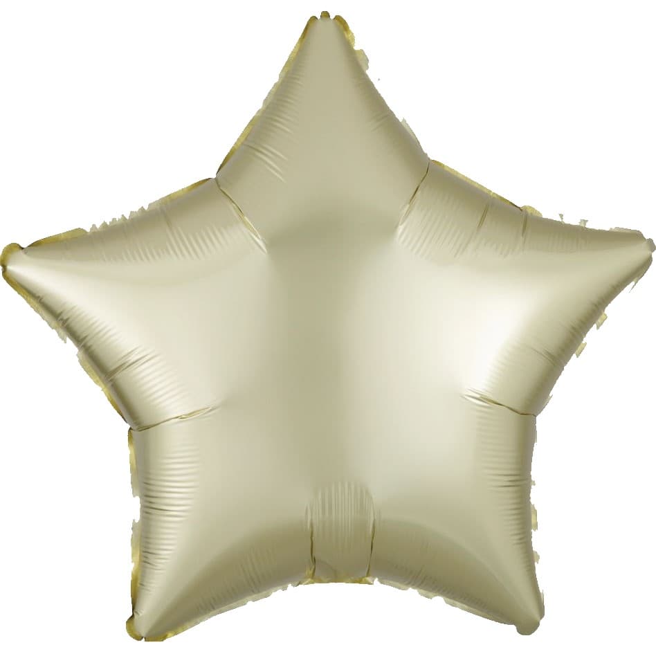 Yellow silk balon u obliku zvijezde 1