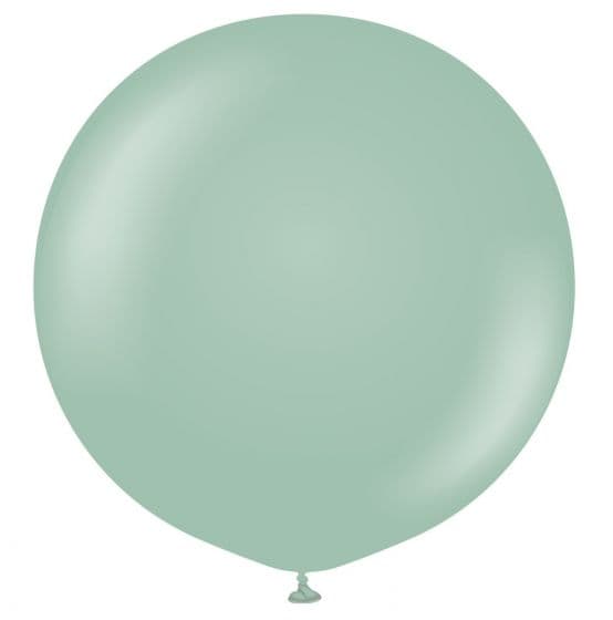 Balon Retro Winter green 18" 1