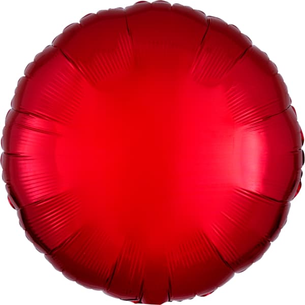 Crveni balon u obliku kruga 1