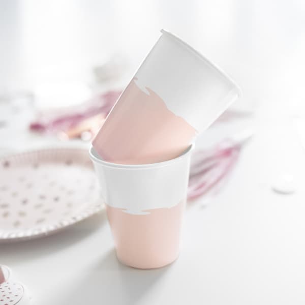 Rose gold čaše 2