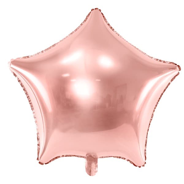 Rose gold balon u obliku zvijezde 1