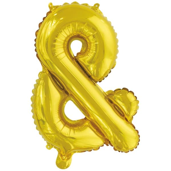 Zlatni balon slovo & 1