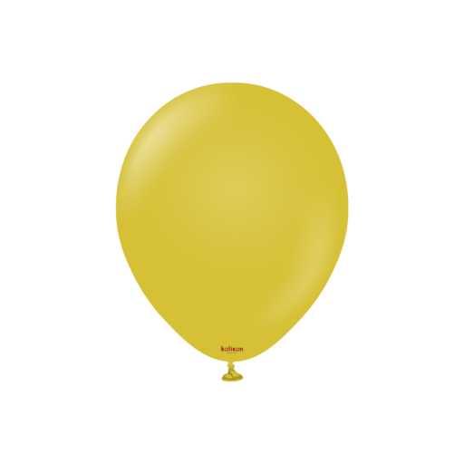 Balon Retro Mustard 5"