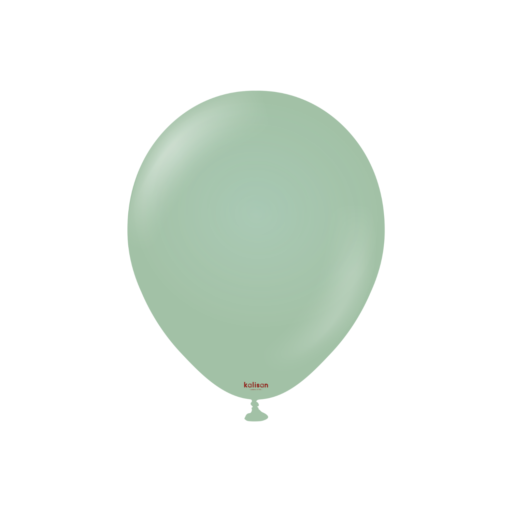 Balon Retro Winter green 5"