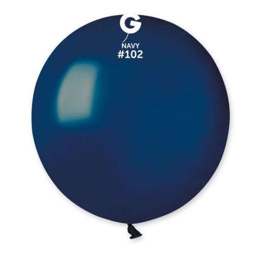 Lateks balon u navy teget boji 19"