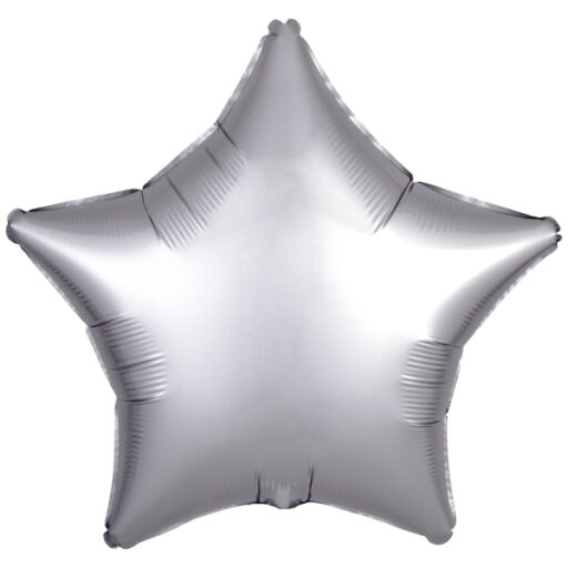 Platinum silk balon u obliku zvijezde