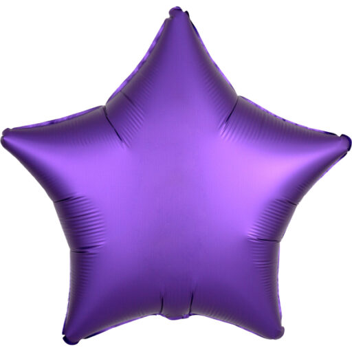 Purple silk balon u obliku zvijezde