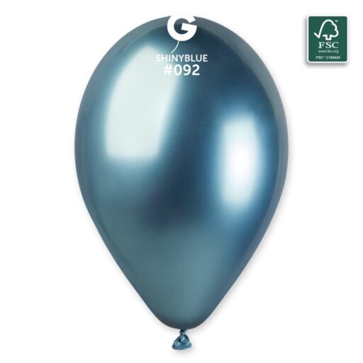 Lateks balon U shiny blue boji 13"