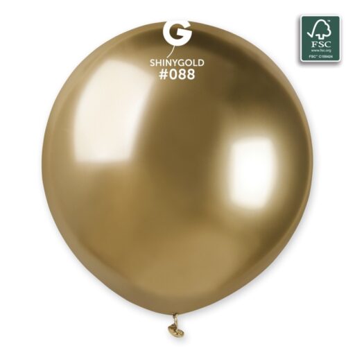 Lateks balon u shiny gold" boji 19"