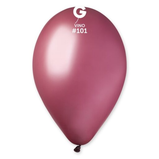 Lateks balon u vino bordo boji 12"