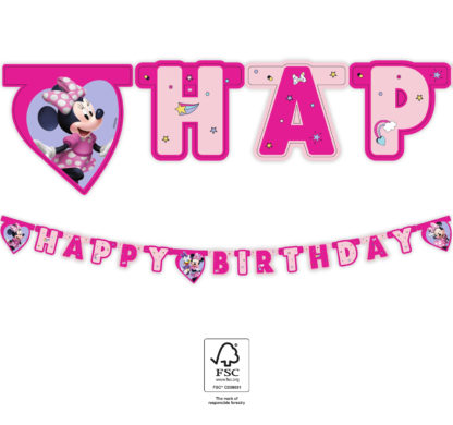 Minnie Mouse  "Happy Birthday" baner