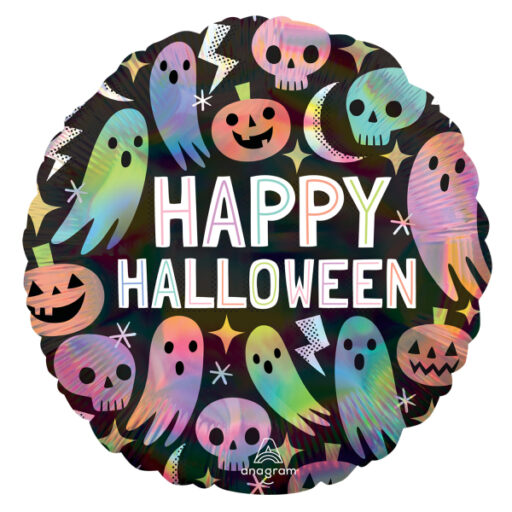 Pastel Halloween Holographic balon