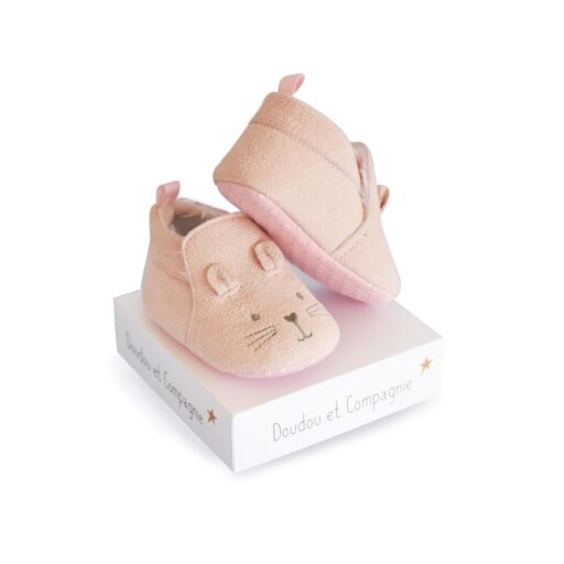 Baby pink- CHAUSSONS BEBE